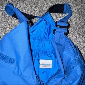 Columbia Kids' Vibrant Blue Snow Bib